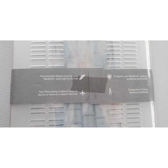 KECC Laptop Case MacBook Pro 13" Plastic Hard Shell Keyboard Cover 2016-2020 New - Picture 8 of 9